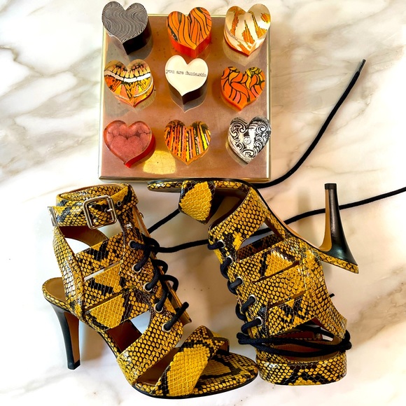 Chloe Rylee Python Sandals😎😎😎 - Picture 6 of 15